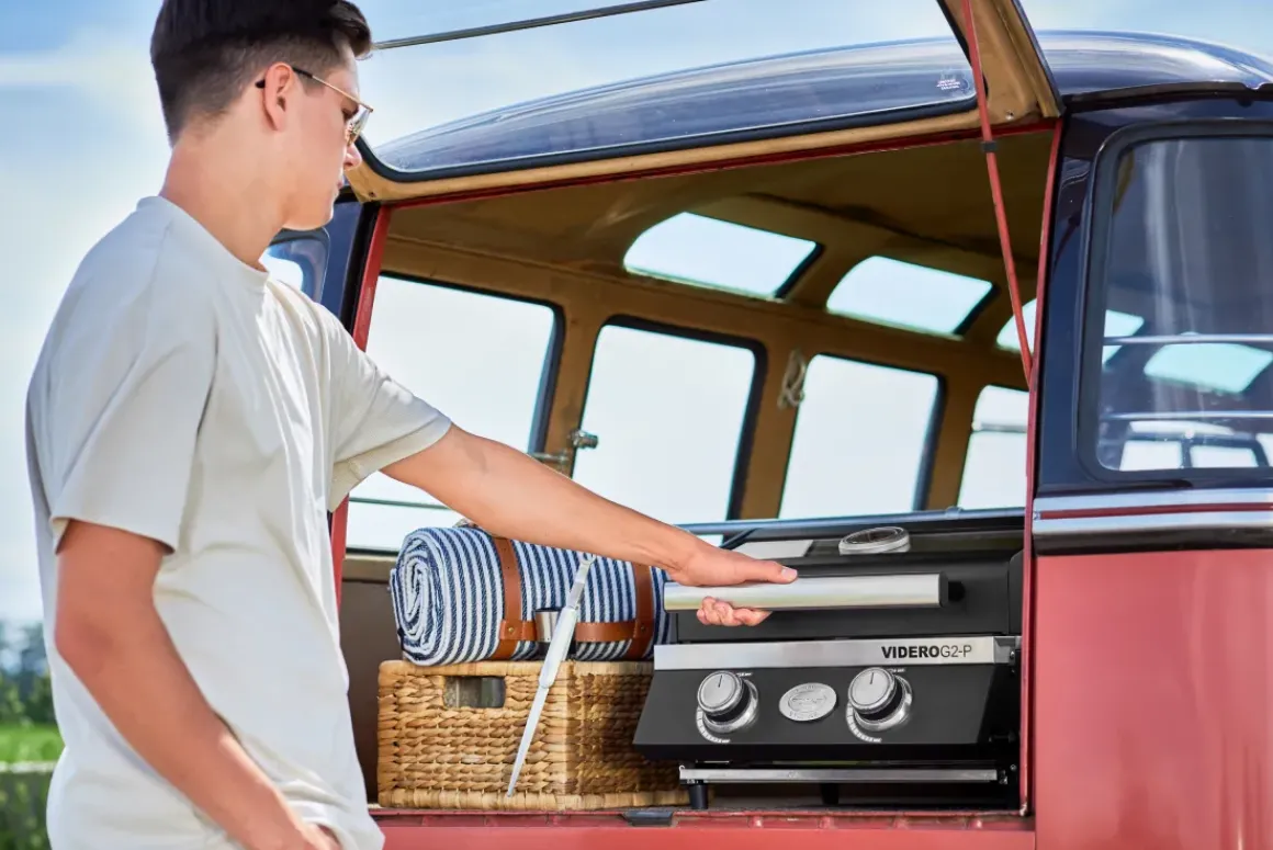 Rosle Gasbarbecue Videro G2-P 45X45X34,7Cm