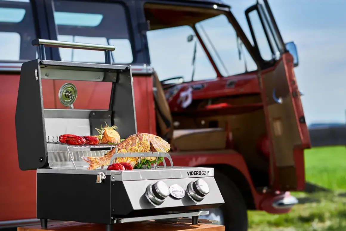 Rosle Gasbarbecue Videro G2-P 45X45X34,7Cm