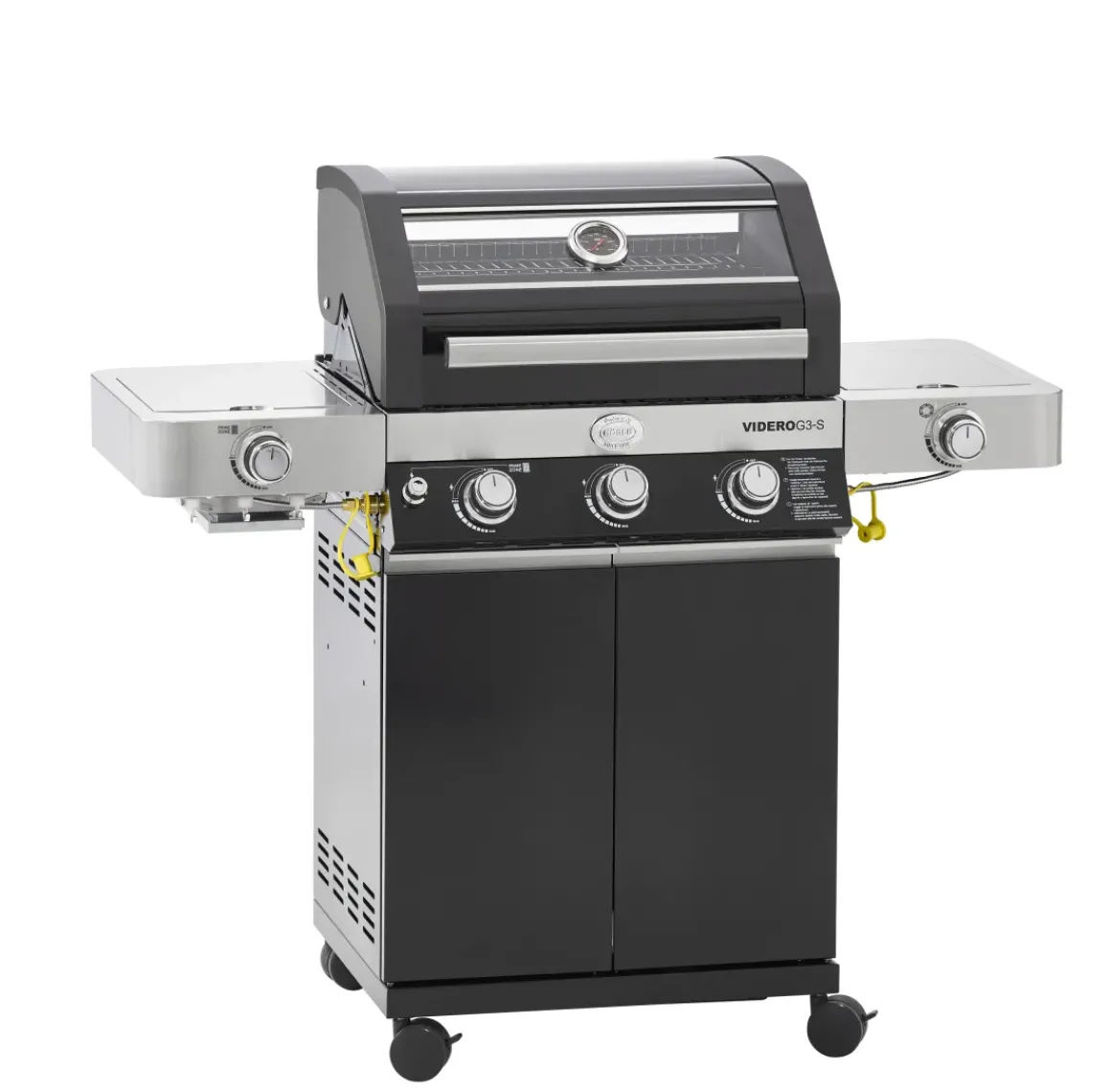 Rosle Gasbarbecue Videro G3-S Vario 30Mbar 70,5X65,5X65,5Cm