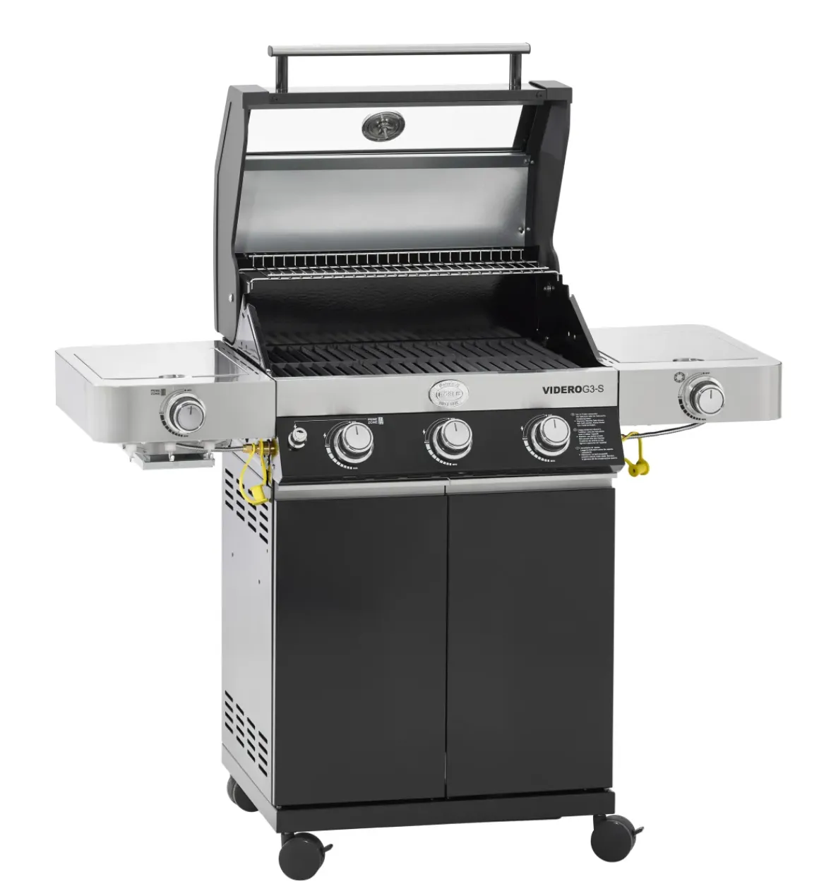 Rosle Gasbarbecue Videro G3-S Vario 30Mbar 70,5X65,5X65,5Cm