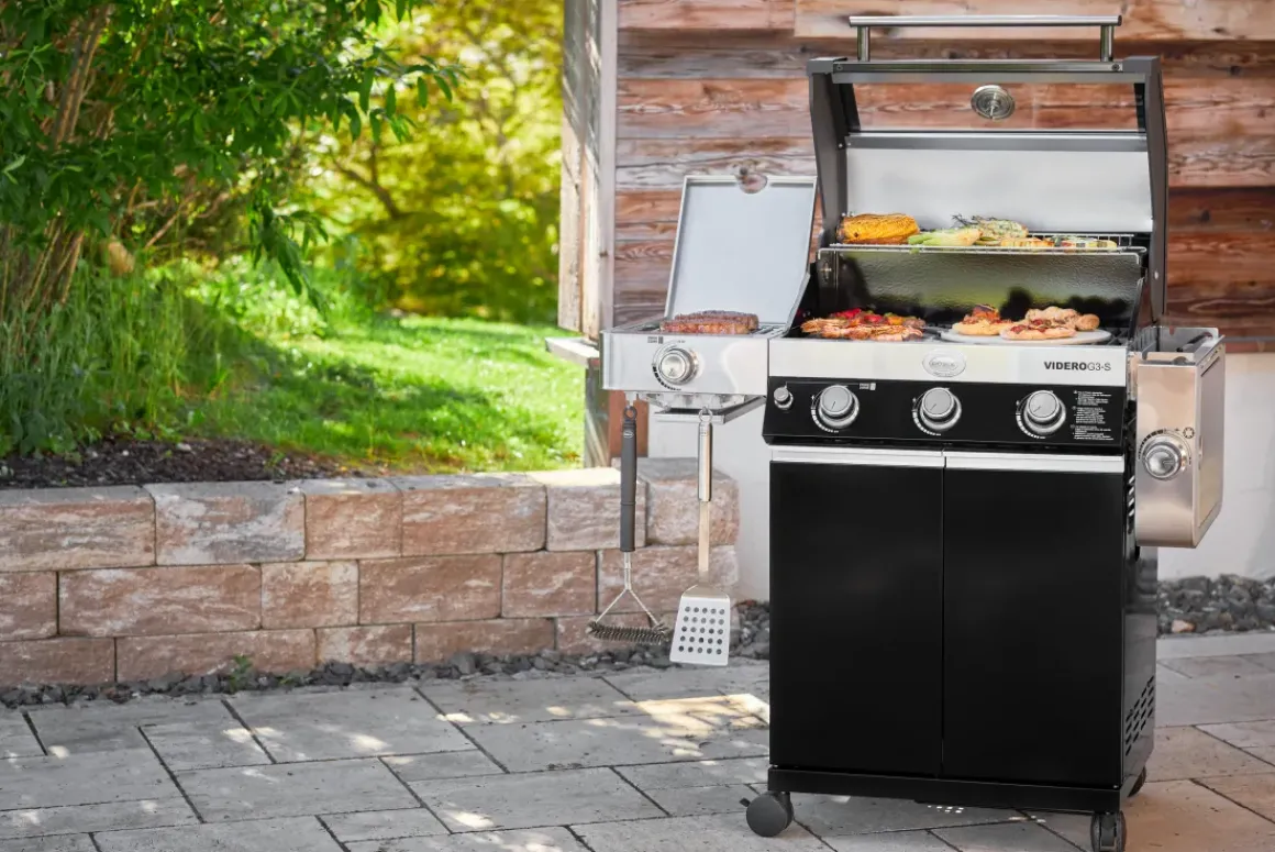 Rosle Gasbarbecue Videro G3-S Vario 30Mbar 70,5X65,5X65,5Cm