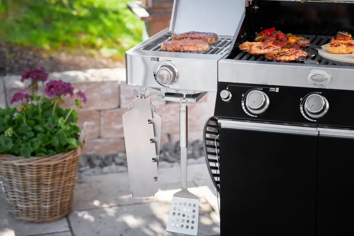 Rosle Gasbarbecue Videro G3-S Vario 30Mbar 70,5X65,5X65,5Cm