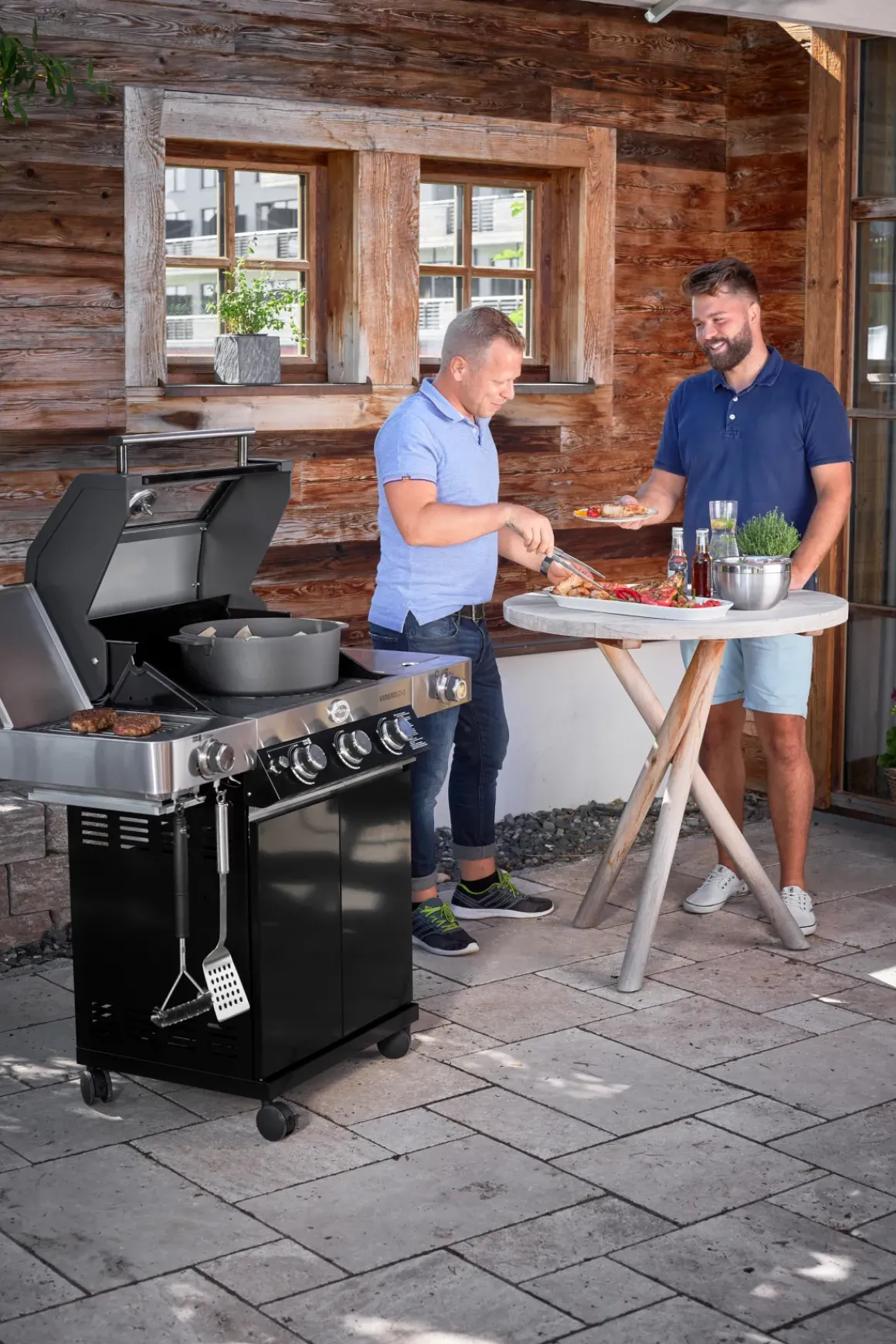 Rosle Gasbarbecue Videro G3-S Vario 30Mbar 70,5X65,5X65,5Cm