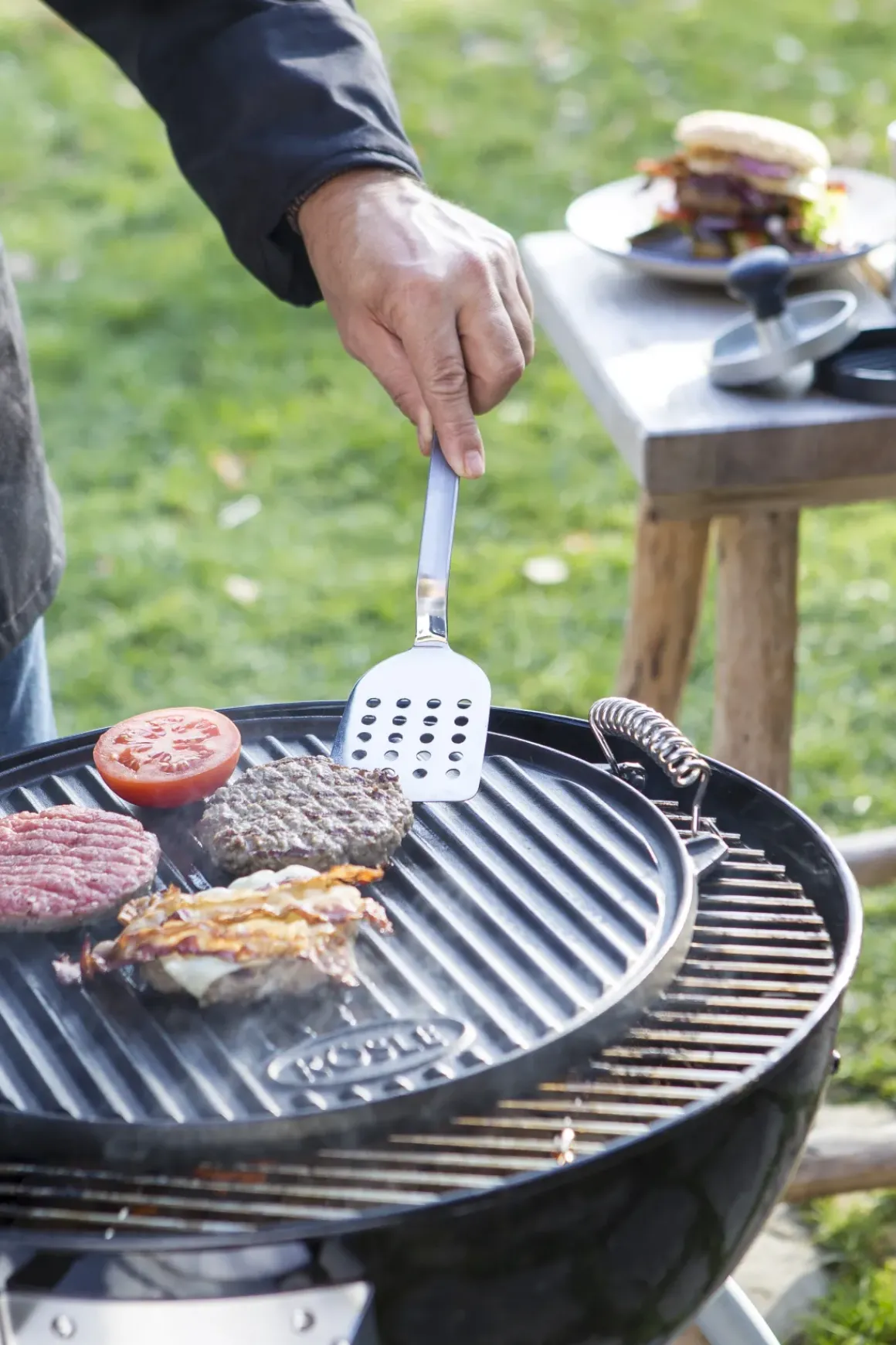Rosle Houtskoolbarbecue No. 1 Sport F50 68X68X99Cm