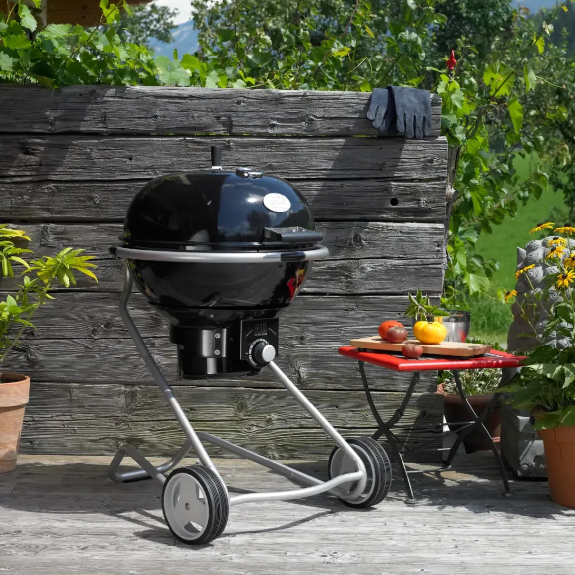Rosle Houtskoolbarbecue No. 1 F60 Air 75X83X115Cm