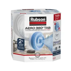 Rubson Navullingen Vochtopnemer Aero360 Neutraal 2 Stuks