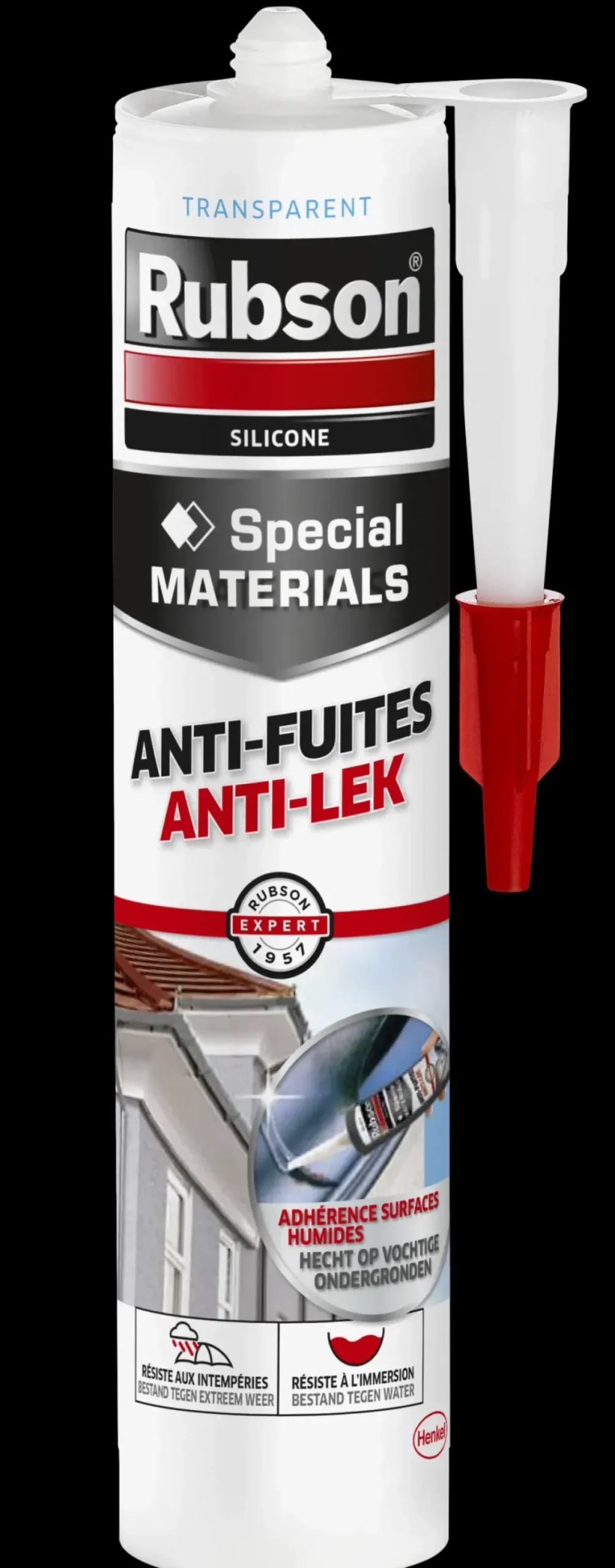 Rubson Voegkit Special Materials Anti-Lek Transparant 280Ml