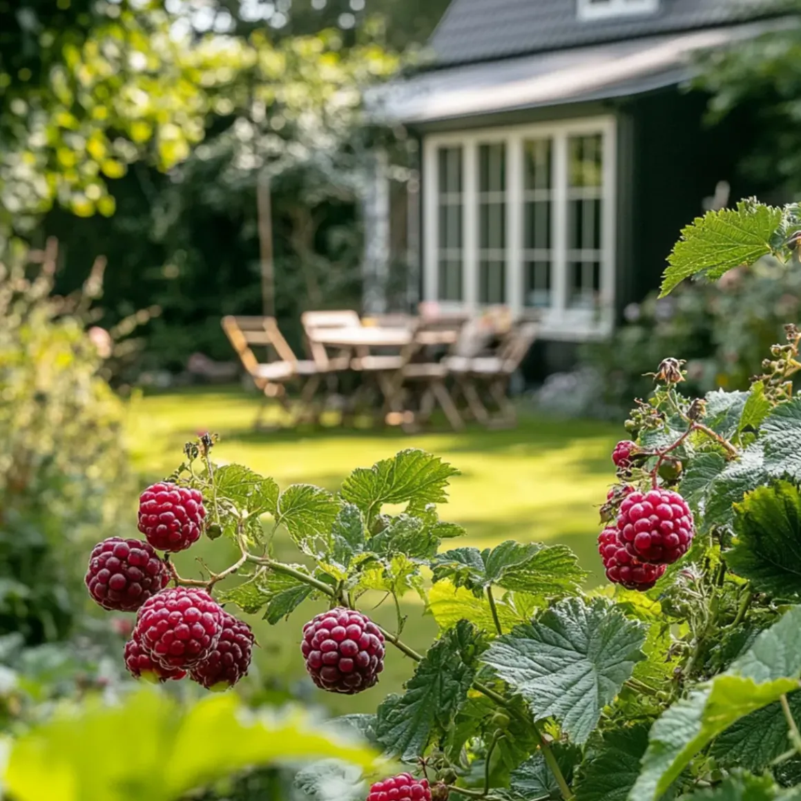 Rubus 'Tayberry' - Set Van 3 - Tuinplant - Braamboos - Pot 9Cm - Hoogte 25-40Cm