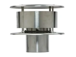 Saninstal Rookgaskap O100Mm Aluminium