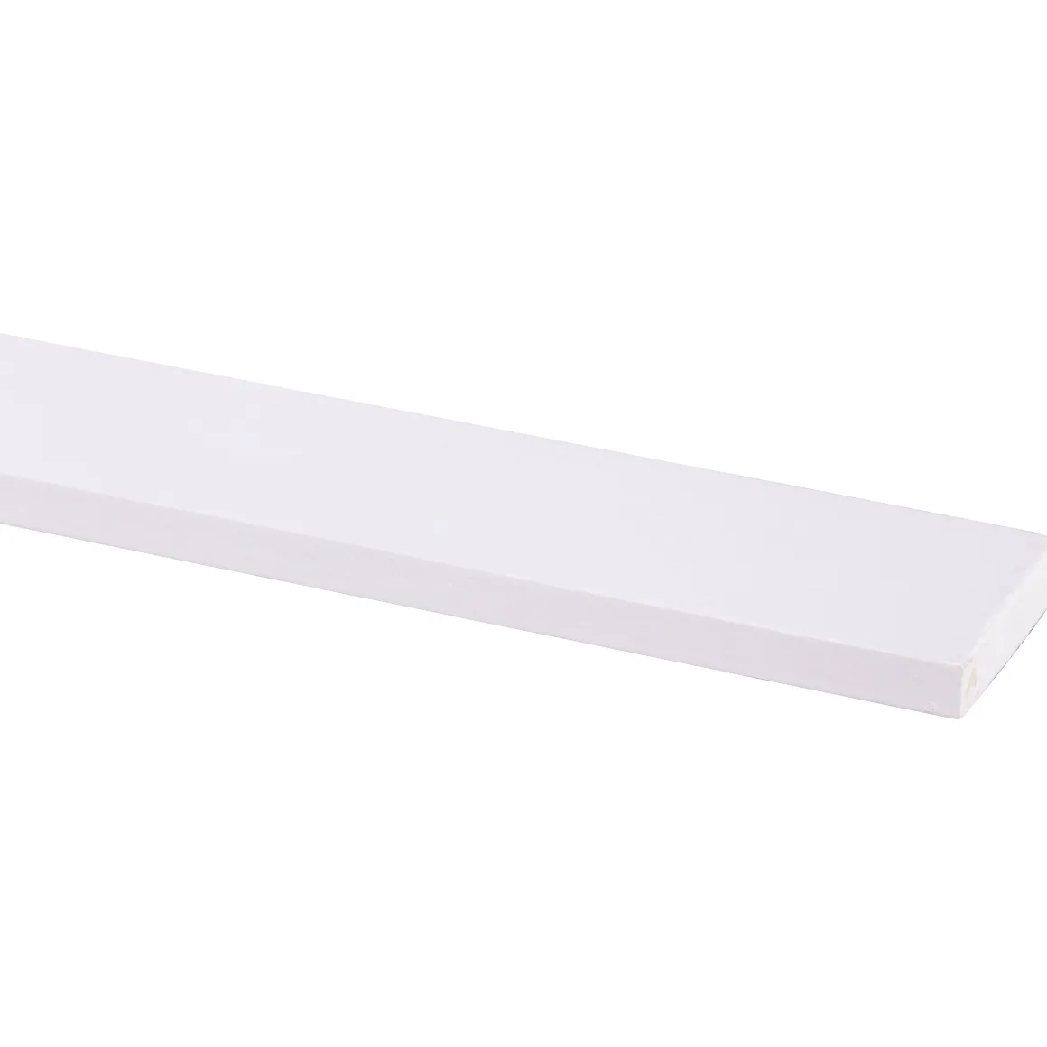 Schaaflat Grenen Gegrond Wit 9,5X45Mm 270Cm
