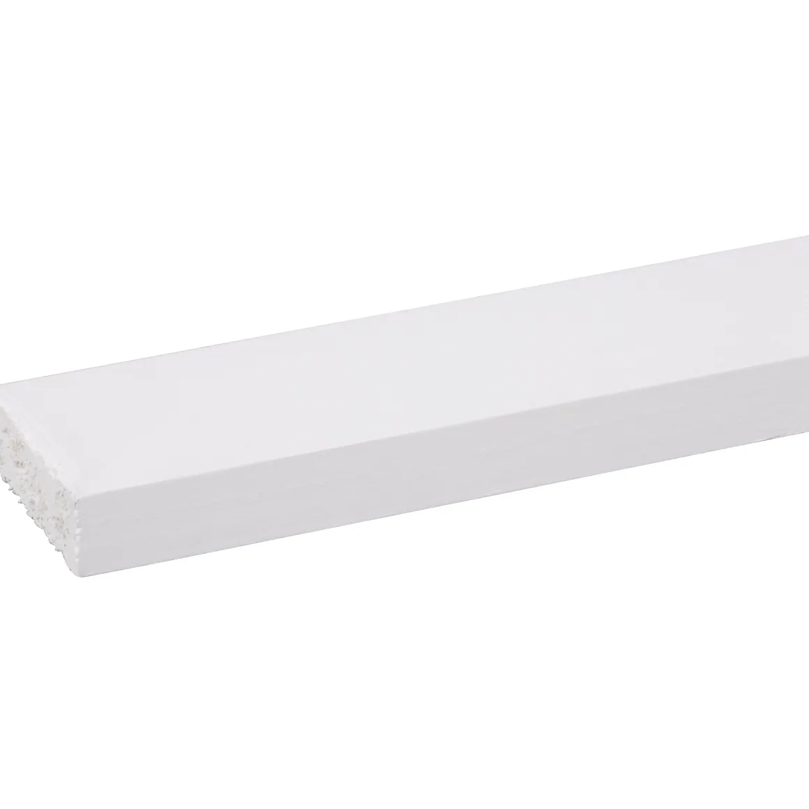Schaaflat Grenen Gegrond Wit 16X45Mm 270Cm