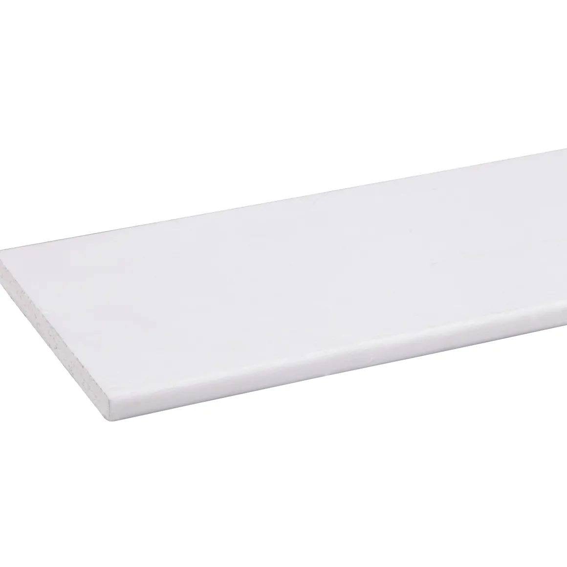 Schaaflat Hardhout Gegrond Wit 9X117Mm 210Cm