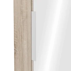 Schoenenkast Met Spiegeldeur Wit 173X50Cm