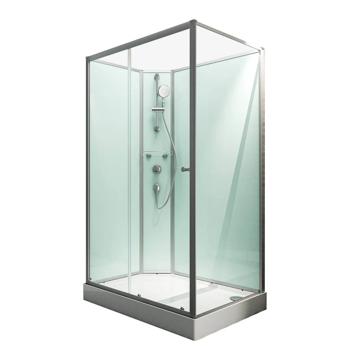 Schulte Complete Cabine - Schuifdeur - 120X90 - Links - Ibiza