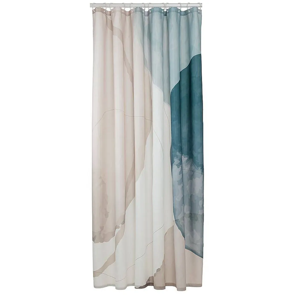 Sealskin Douchegordijn Earth 180X200Cm Polyester Donkergroen/ Off-White