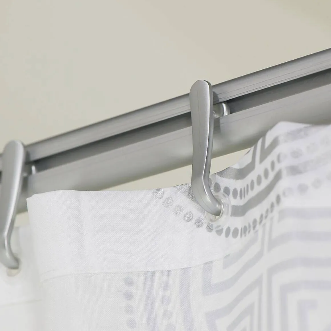Sealskin Easy Roll Douchegordijnstangset 90X90X90Cm Mat Aluminium
