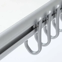 Sealskin Easy Roll Douchegordijnstangset 90X90X90Cm Mat Aluminium