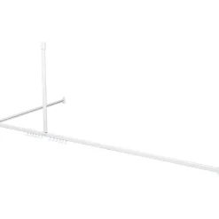 Sealskin Easy Roll Douchegordijnstangset 90X90X90Cm Wit