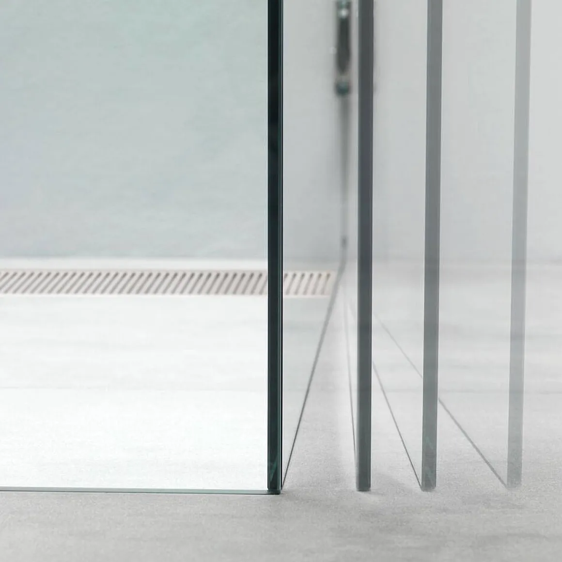 Sealskin I Am Pendeldeur (Rechterdeel) Voor Een Nis Van 1000Mm Roestvrij Staal| Helder Glas + Antikalk