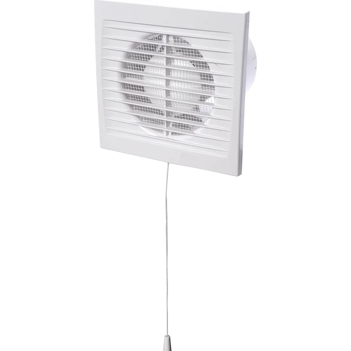 Sencys Badkamerventilator Basic O100Mm Trekkoord Ce