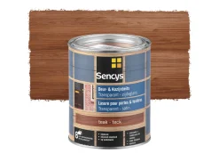 Sencys Beits Ramen En Deuren Semi-Transparant Zijdeglans Donker Eiken 0,75L