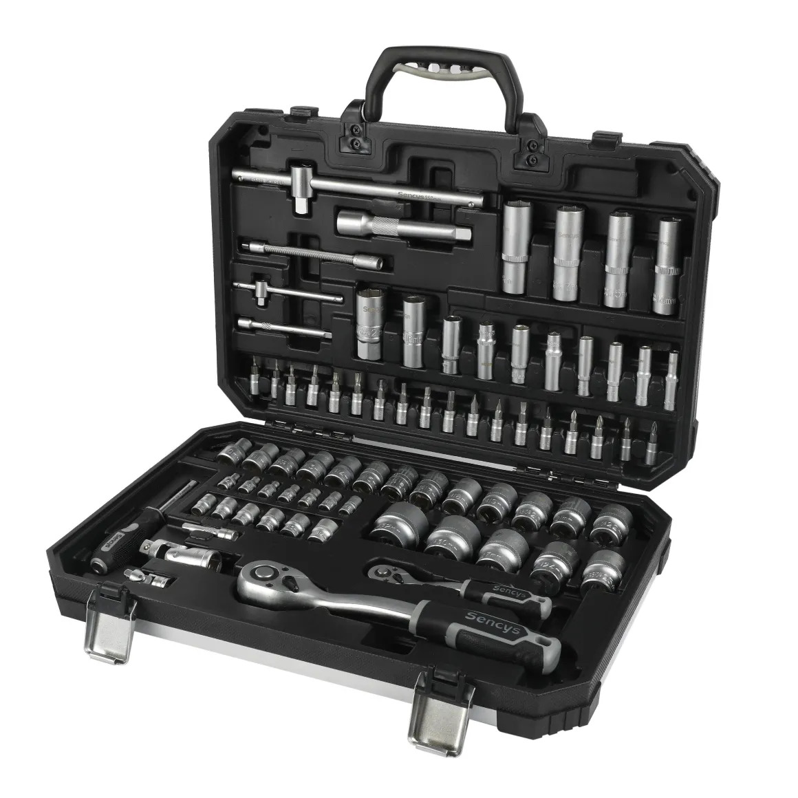 Sencys Dopsleutelset – 74 Stuks