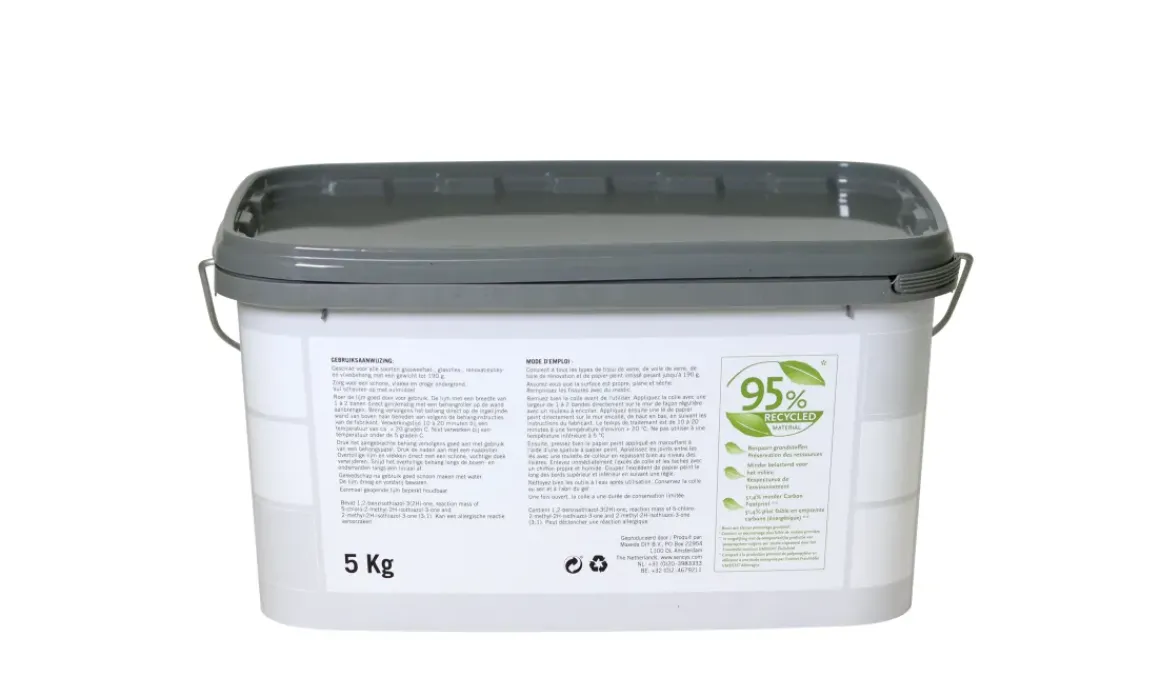 Sencys Glasvezelbehanglijm Kant-En-Klaar 5Kg