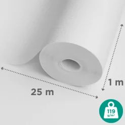 Sencys Glasweefselbehang Ruit Middel 25M 119Gram