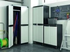 Sencys Hoge Kast Donkergrijs 45X65X185Cm