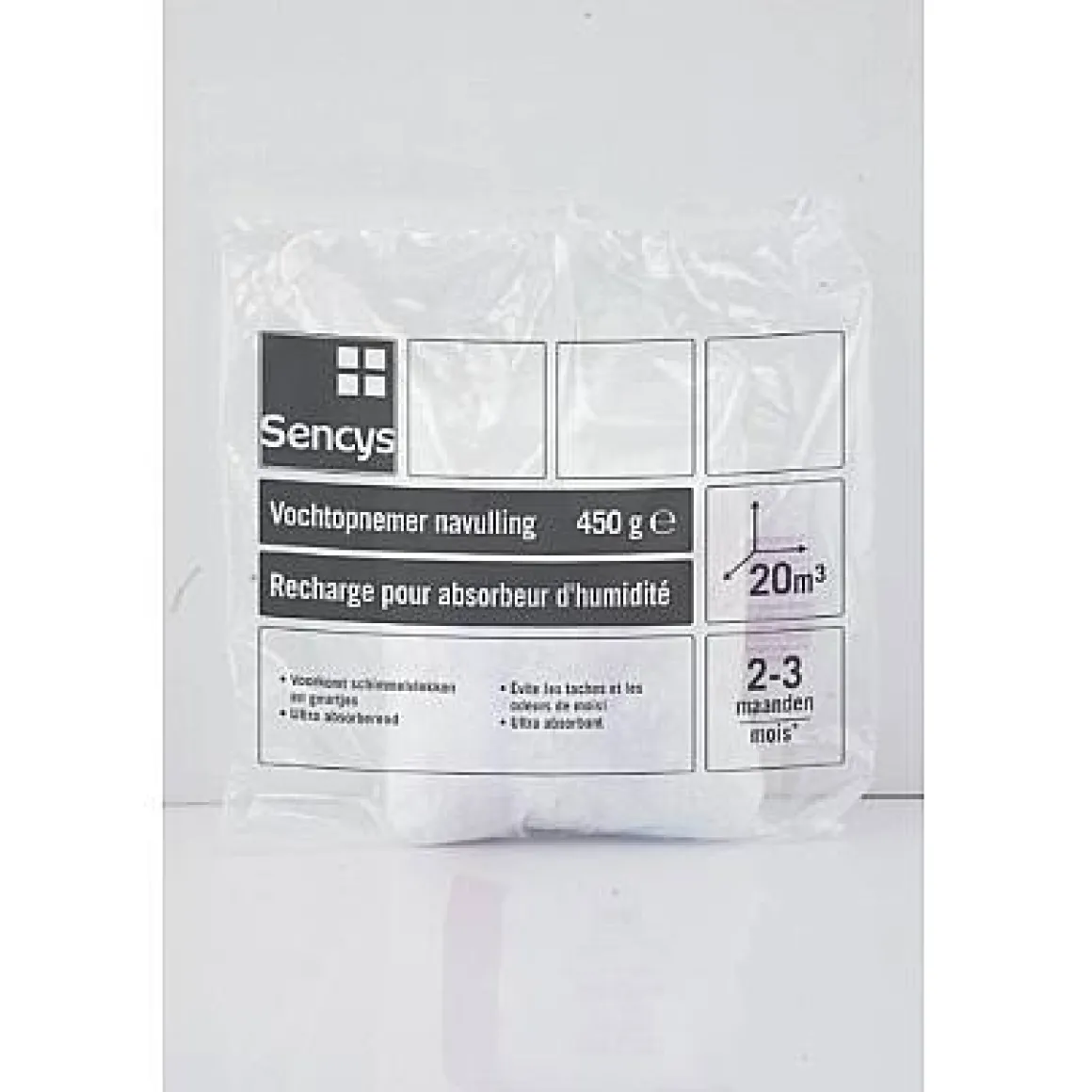 Sencys Navulling 'Vochtopnemer 104189' Neutral 450 Gr
