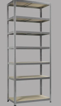 Sencys Opbergrek Tower Gegalvaniseerd Staal 222X90X45Cm