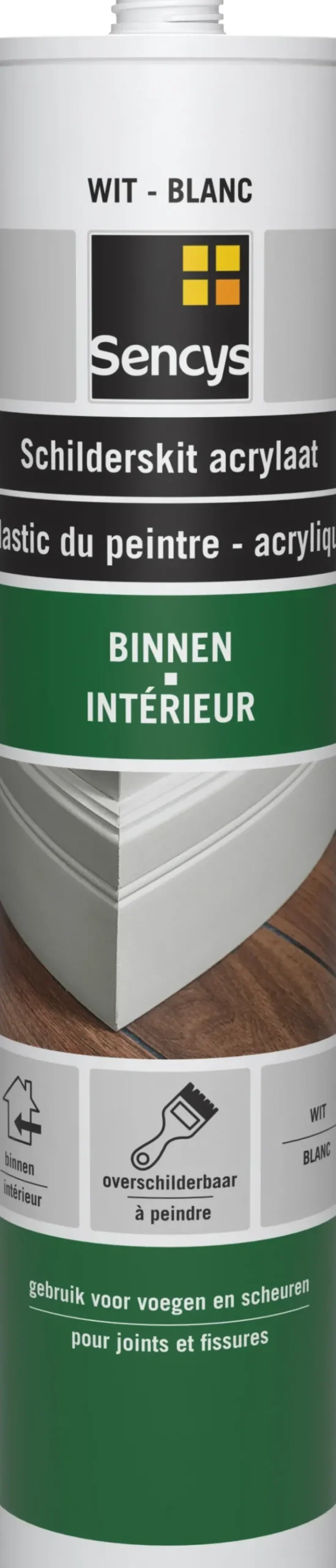 Sencys Schilderskit Wit 310Ml