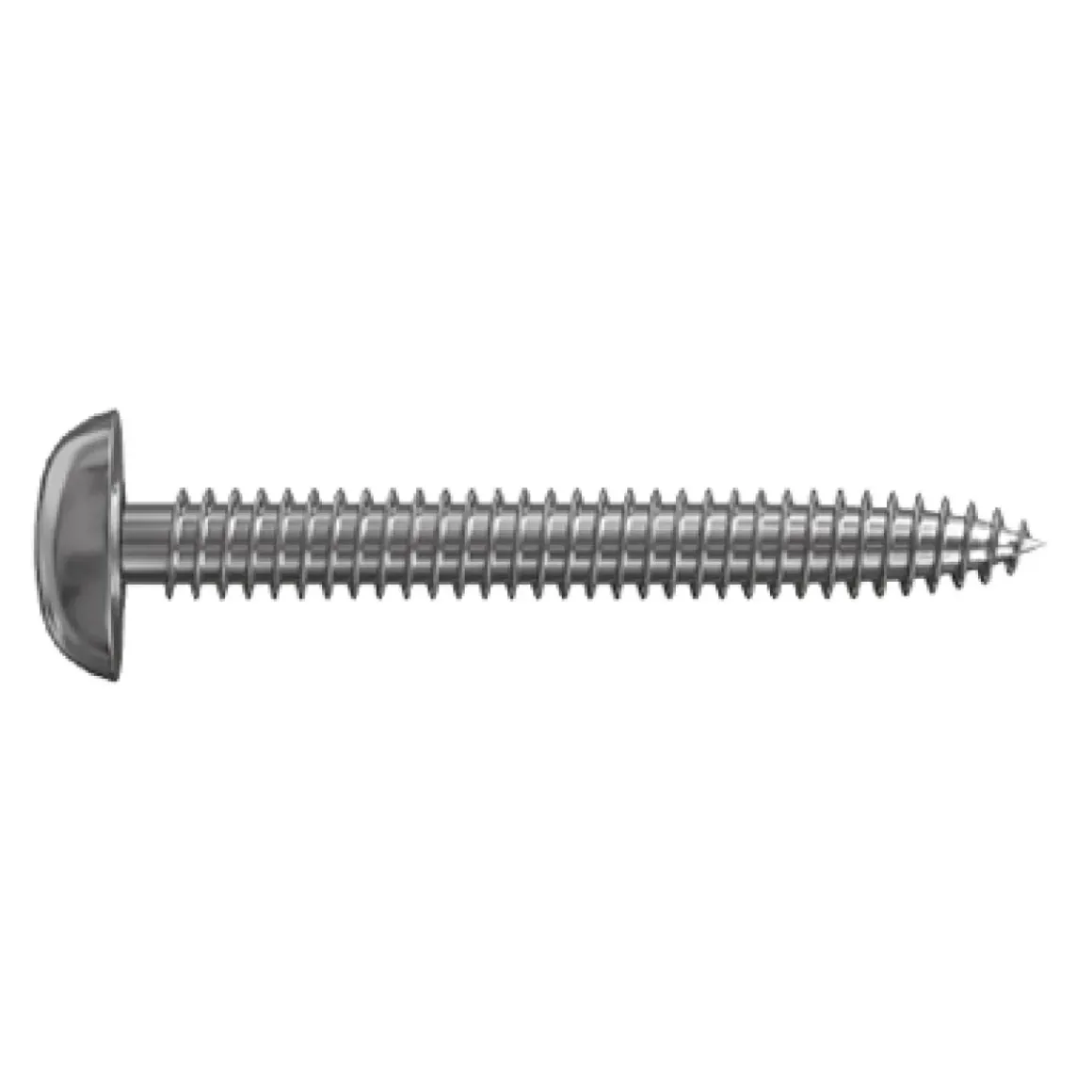 Sencys Schroef Voor Tuinbeslag 'Torx' Gefosfateerd Staal Zwart 6 X 40 Mm - 6 Stuks
