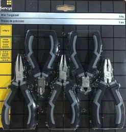 Sencys Tangenset Mini Knip En Grip 5St.