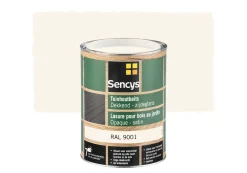 Sencys Tuinhoutbeits Dekkend Zijdeglans Ral9001 2,5L