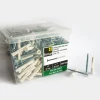 Sencys Universellee Plug + Schroef 40X6Mm 200 Stuks