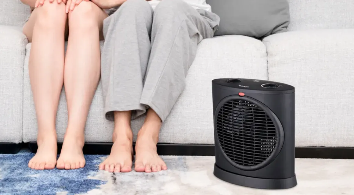 Sencys Ventilatorkachel 2000W Zwart
