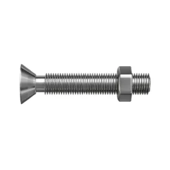 Sencys Verzonken Kop Bout Gegalvaniseerd Staal M4 X 30 Mm - 20 Stuks