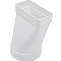 Sencys Vlakkanaal 204X60Mm Verloop Recht O125Mm Kunststof