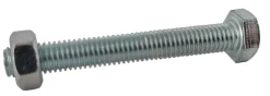 Sencys Zeskantbout Verzinkt + Moer M6X25Mm 10St