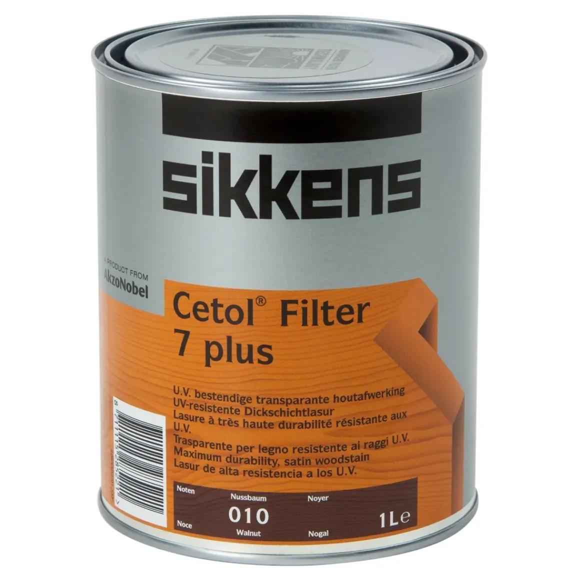Sikkens Cetol Filter 7 Plus Notelaar 1L Transparant