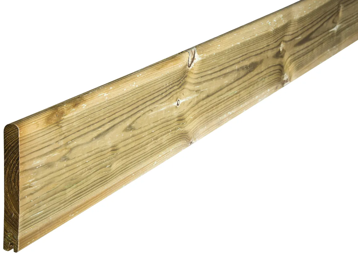 Solid Afwerkingsplank Hout 200X14,5X2Cm