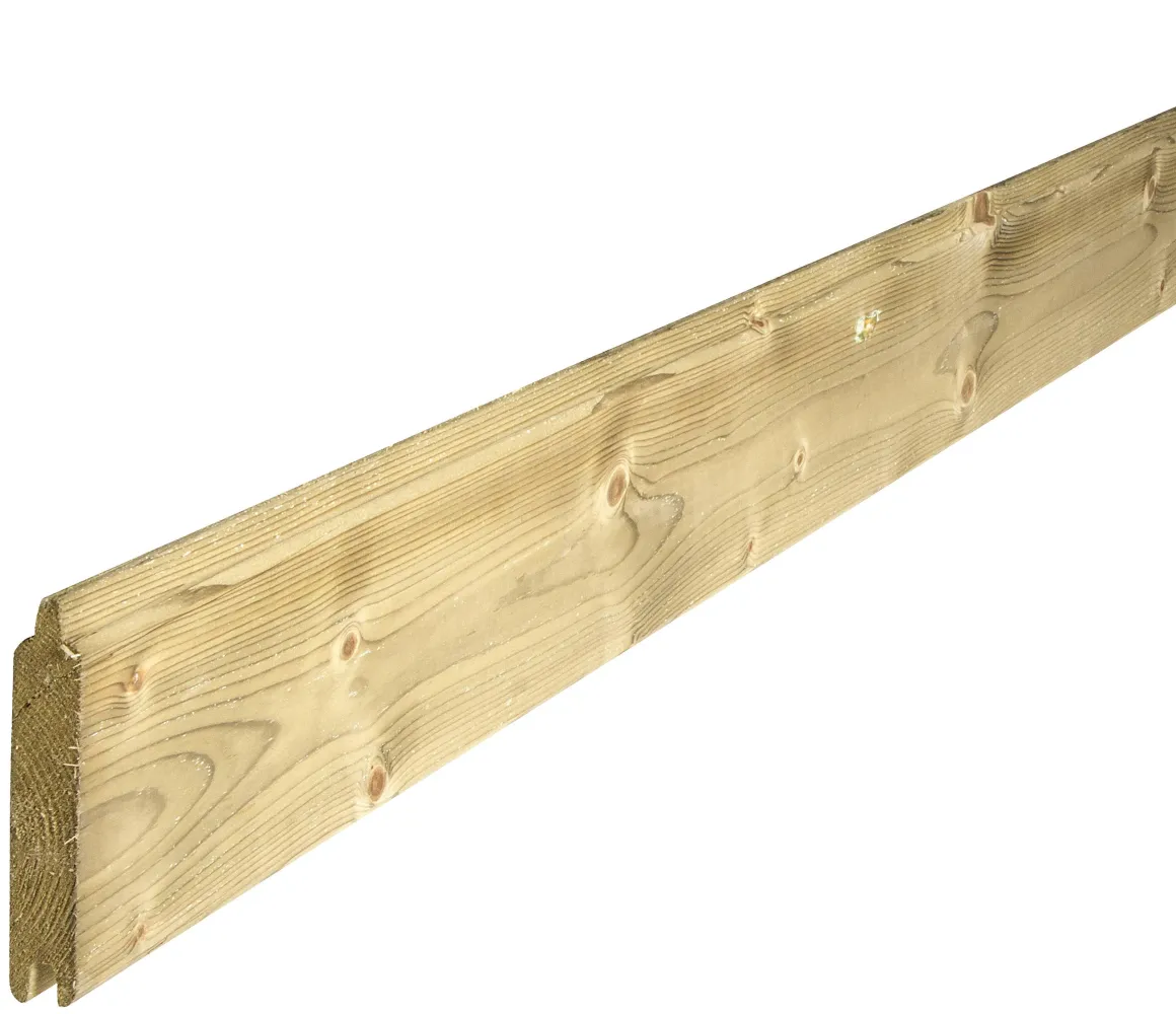 Solid Blokhutprofiel Hout 200X14,7X2,8Cm