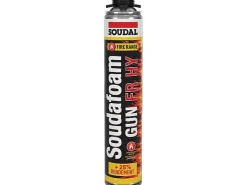 Soudal Brandwerend Pu-Schuim Soudafoam 750Ml Pistoolschuim