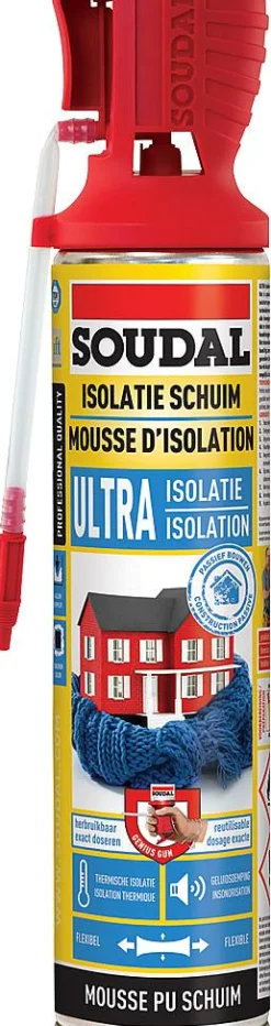 Soudal Isolatieschuim Genius Ultra 600Ml