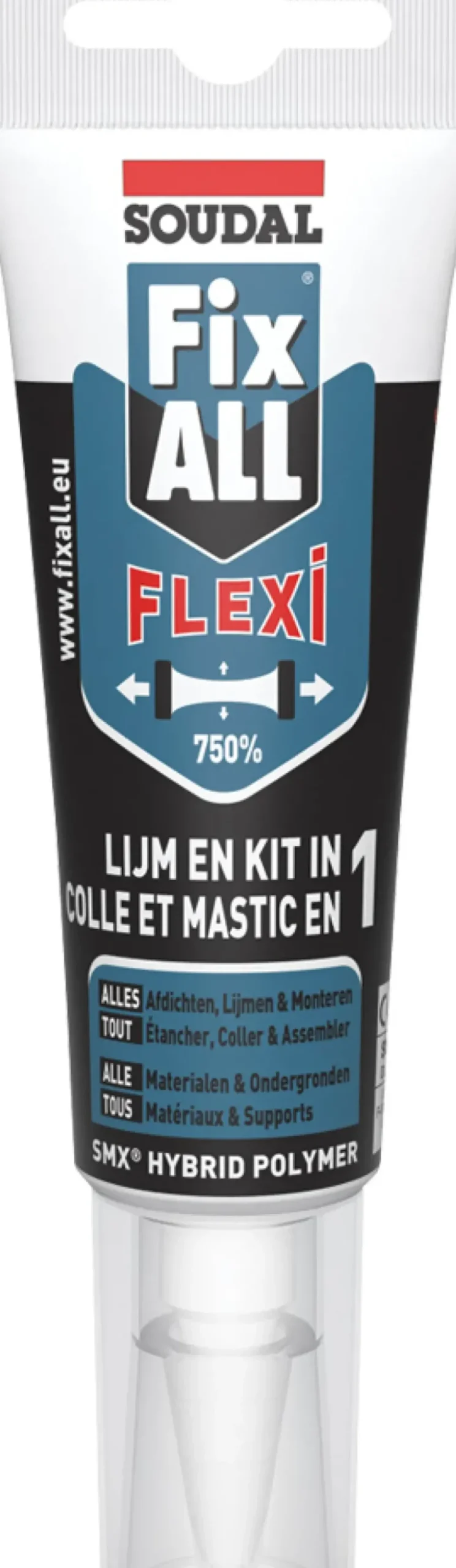 Soudal Lijmkit Fix All Flexi Wit 125Ml