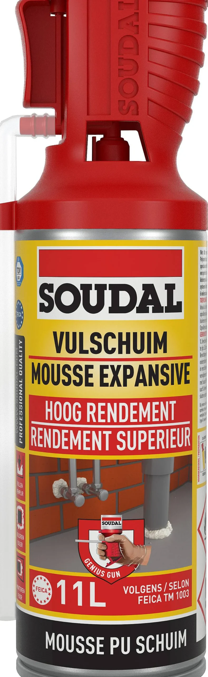 Soudal Manueel Vulschuim 0,3L