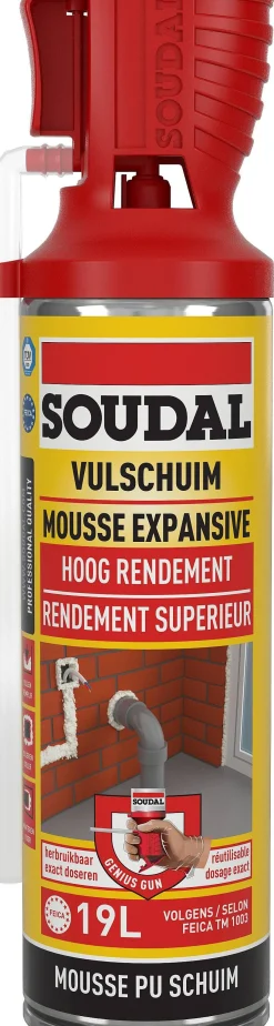 Soudal Vulschuim Manueel 0,5L