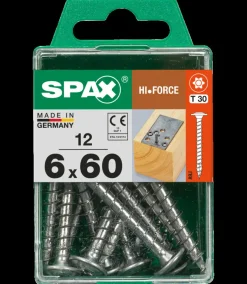 Spax Schroef 'Hi.Force' Wirox 6X60Mm 12 Stuks