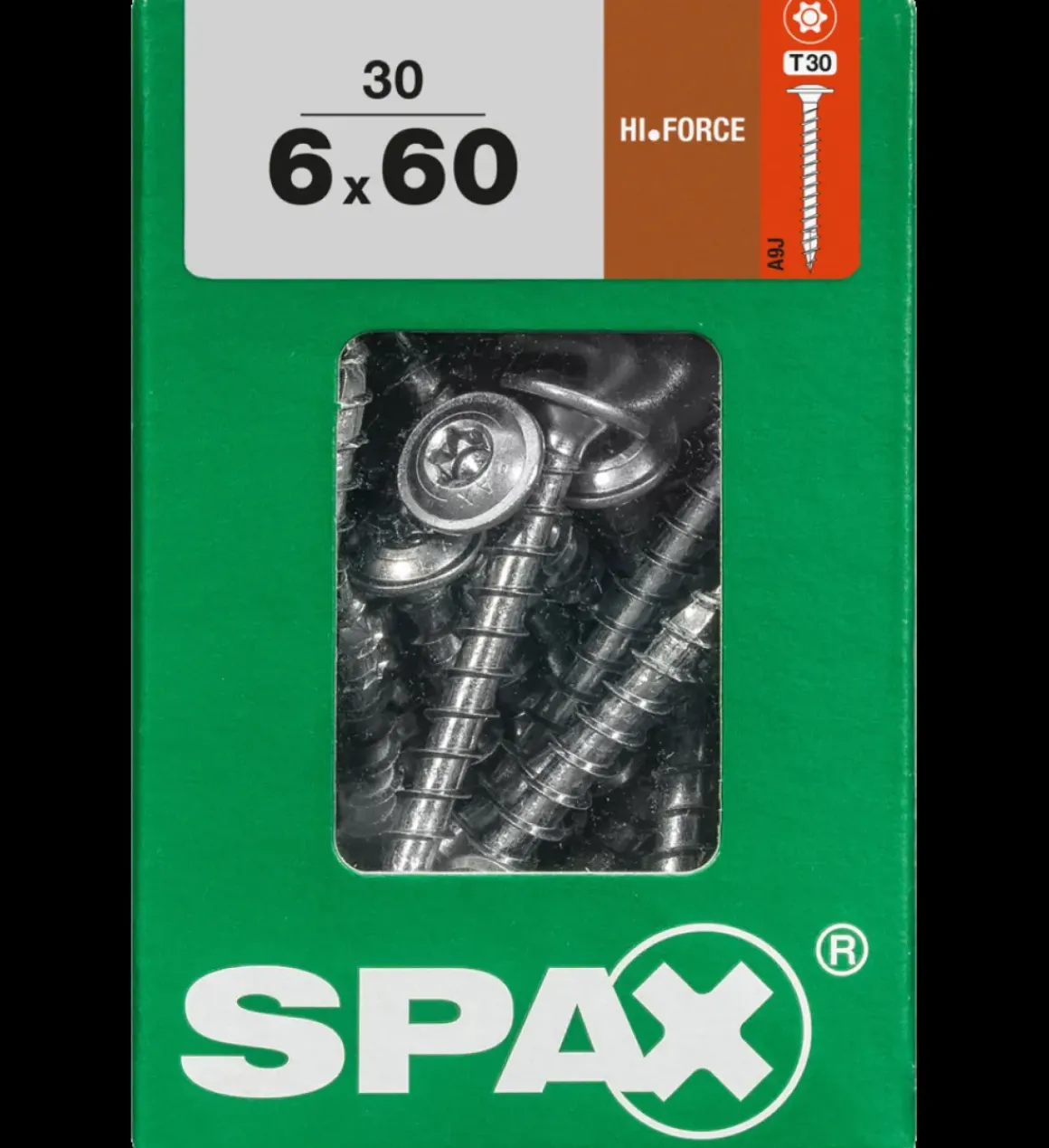 Spax Schroef 'Hi.Force' Wirox 6X60Mm 30 Stuks